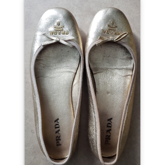 Prada Shoes - Authentic Vintage Prada Ballet Flats sz 36